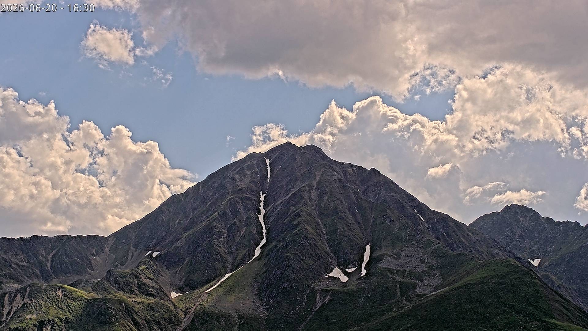 Archiv Foto Webcam Sicht auf Rosskogel in Oberperfuss, Tirol