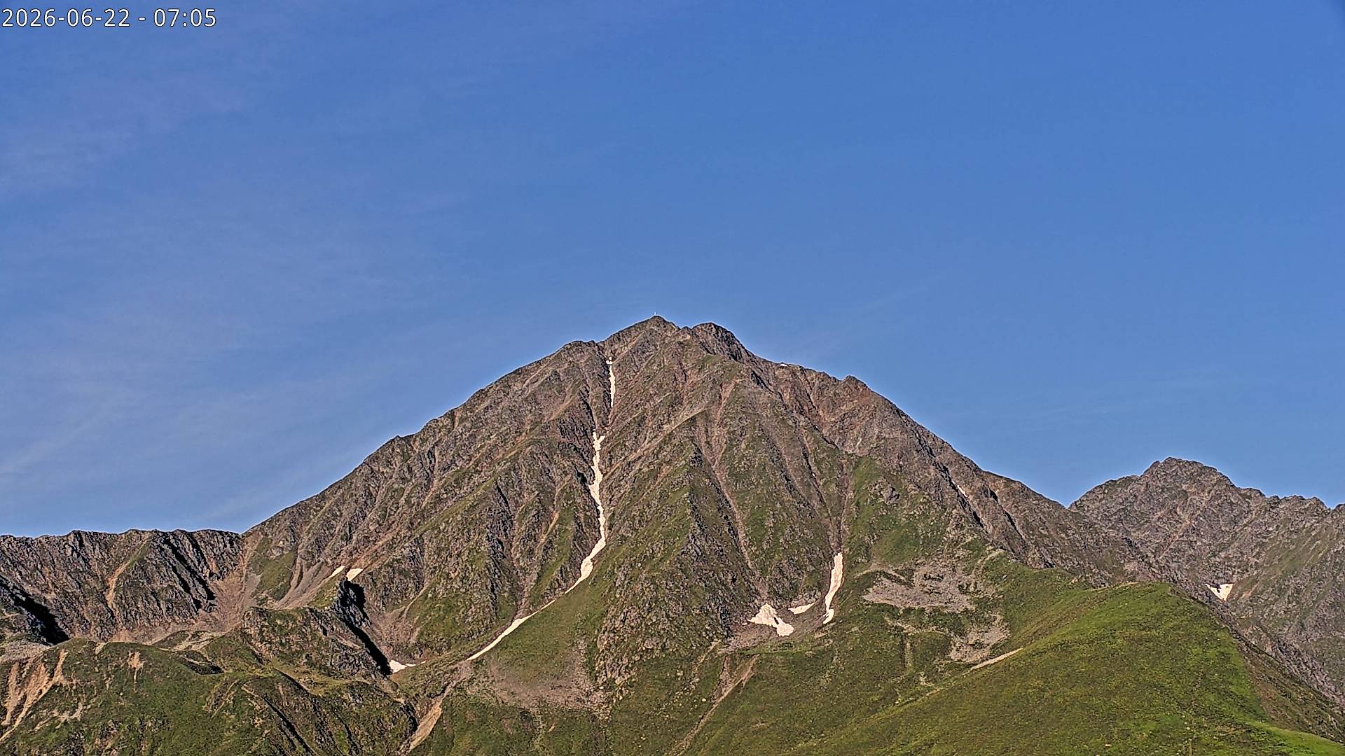 Archiv Foto Webcam Sicht auf Rosskogel in Oberperfuss, Tirol
