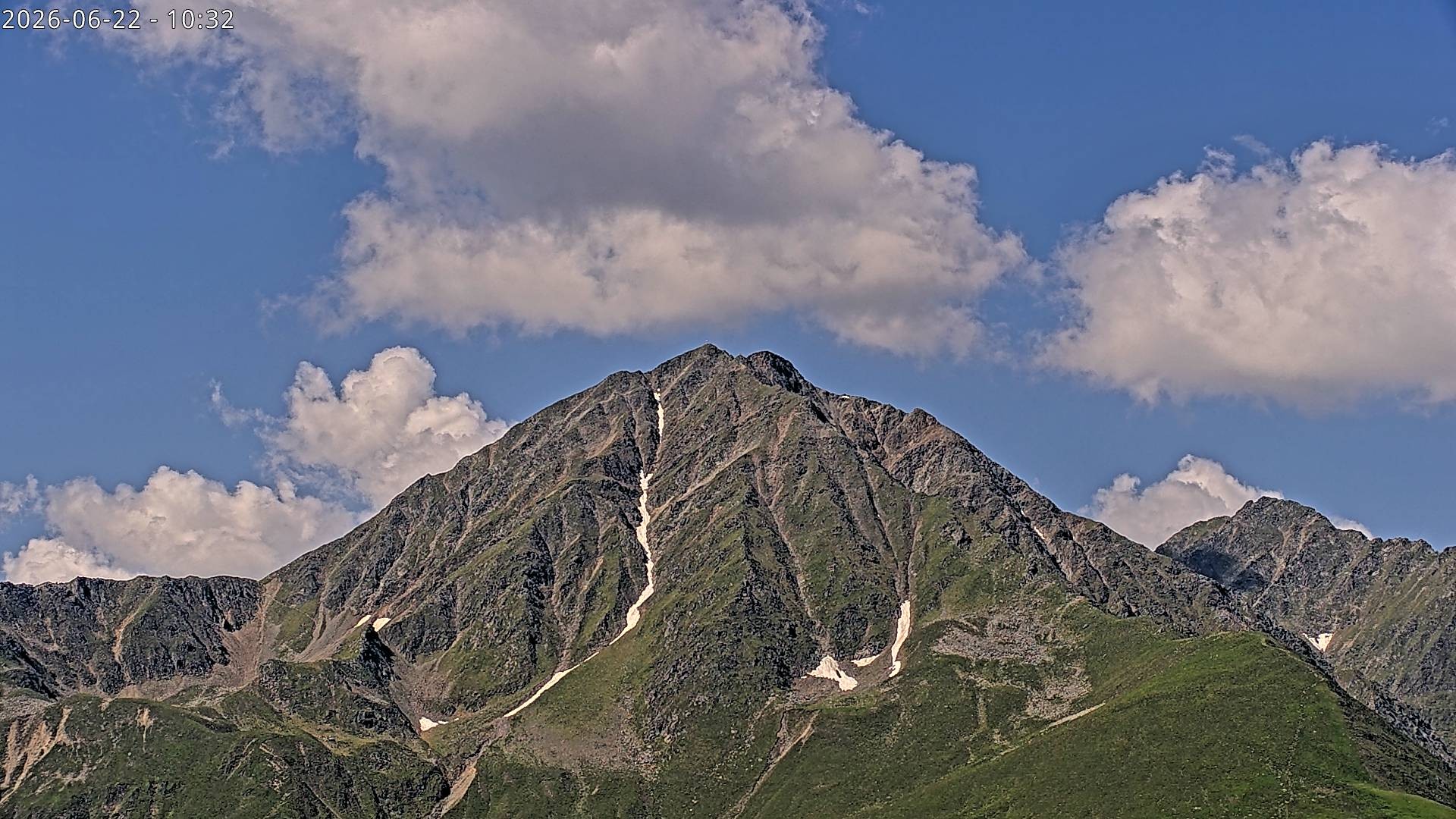 Archiv Foto Webcam Sicht auf Rosskogel in Oberperfuss, Tirol