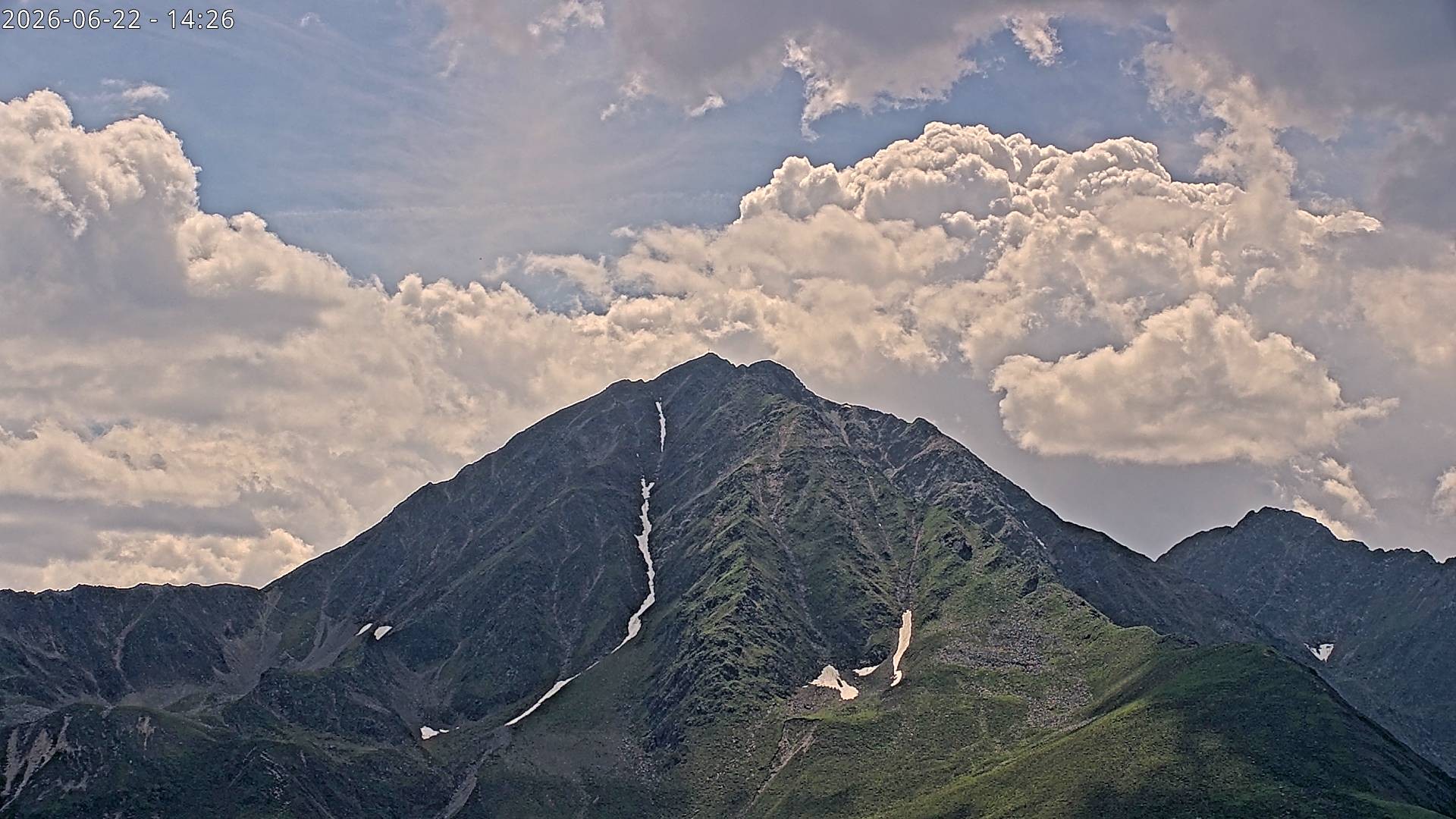 Archiv Foto Webcam Sicht auf Rosskogel in Oberperfuss, Tirol