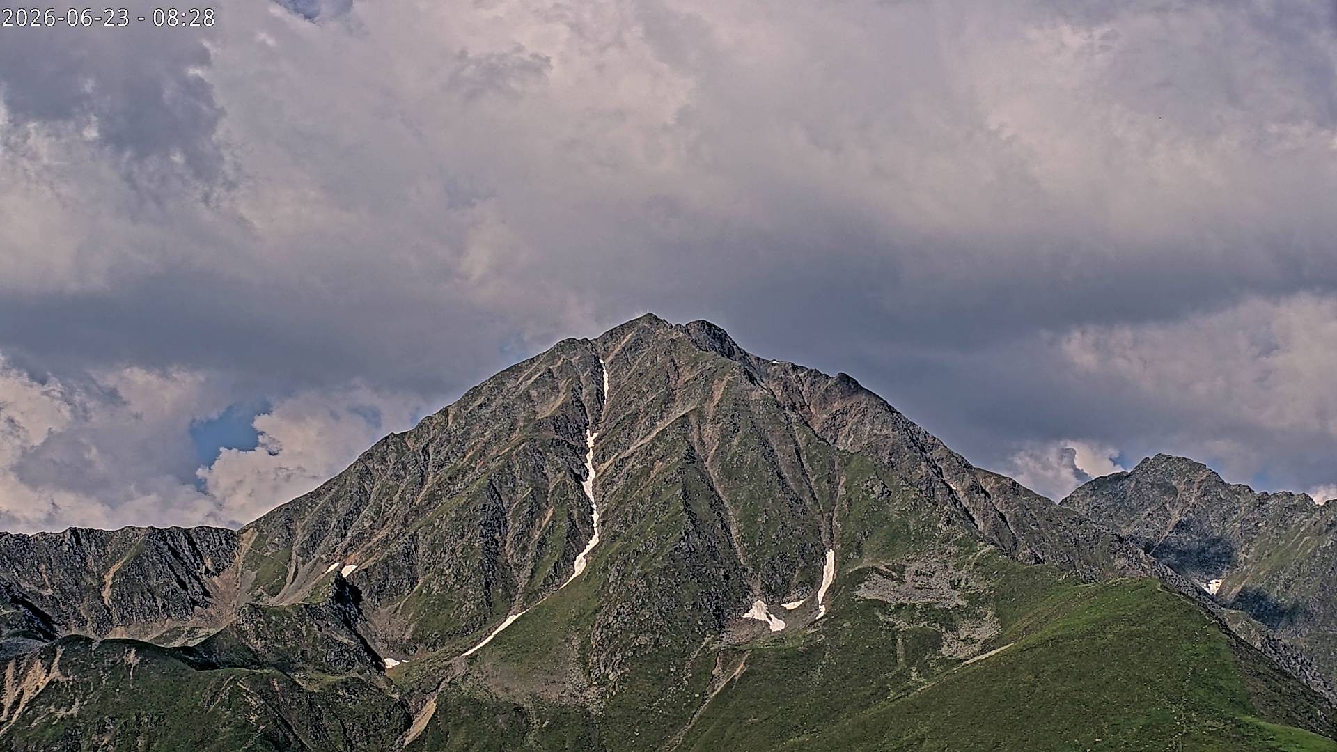 Archiv Foto Webcam Sicht auf Rosskogel in Oberperfuss, Tirol