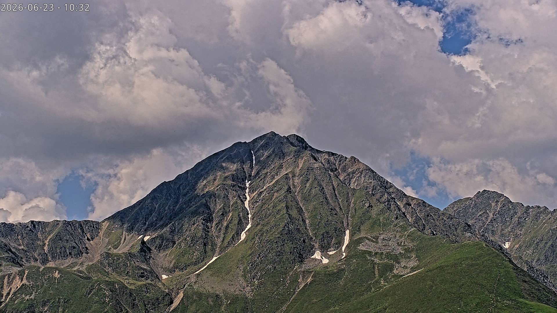 Archiv Foto Webcam Sicht auf Rosskogel in Oberperfuss, Tirol