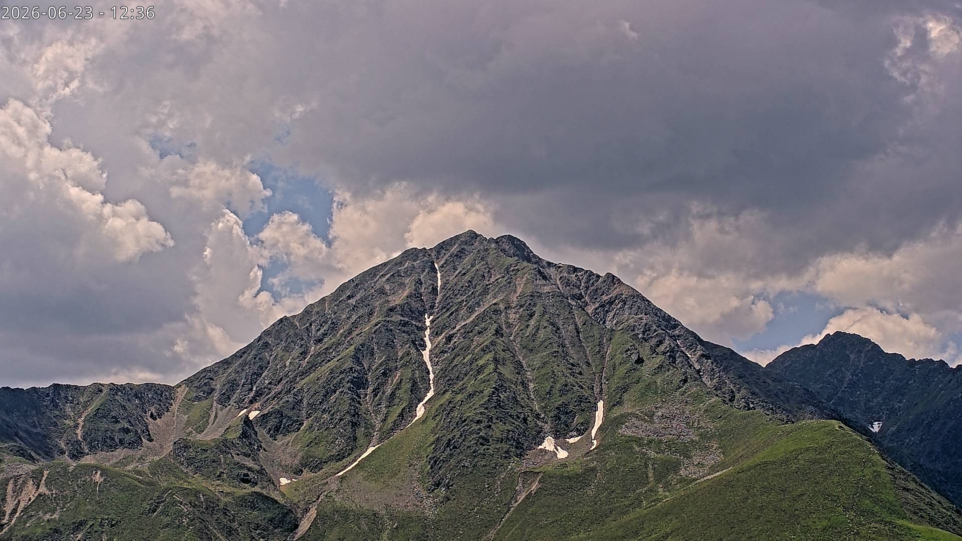 Archiv Foto Webcam Sicht auf Rosskogel in Oberperfuss, Tirol