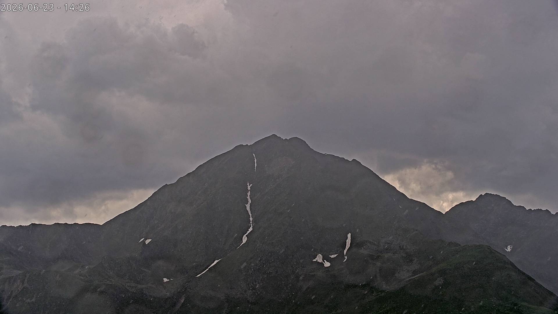 Archiv Foto Webcam Sicht auf Rosskogel in Oberperfuss, Tirol