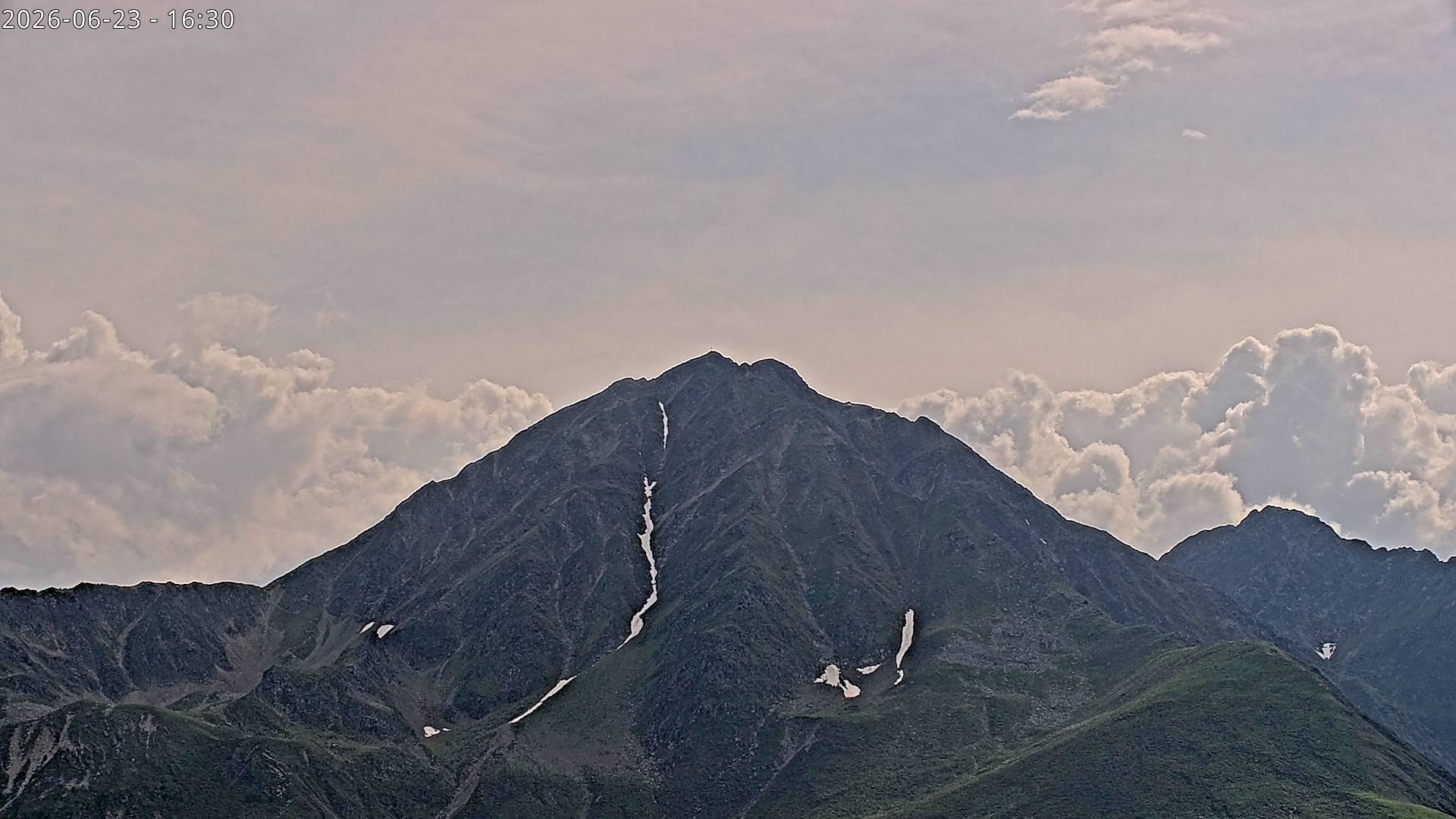 Archiv Foto Webcam Sicht auf Rosskogel in Oberperfuss, Tirol