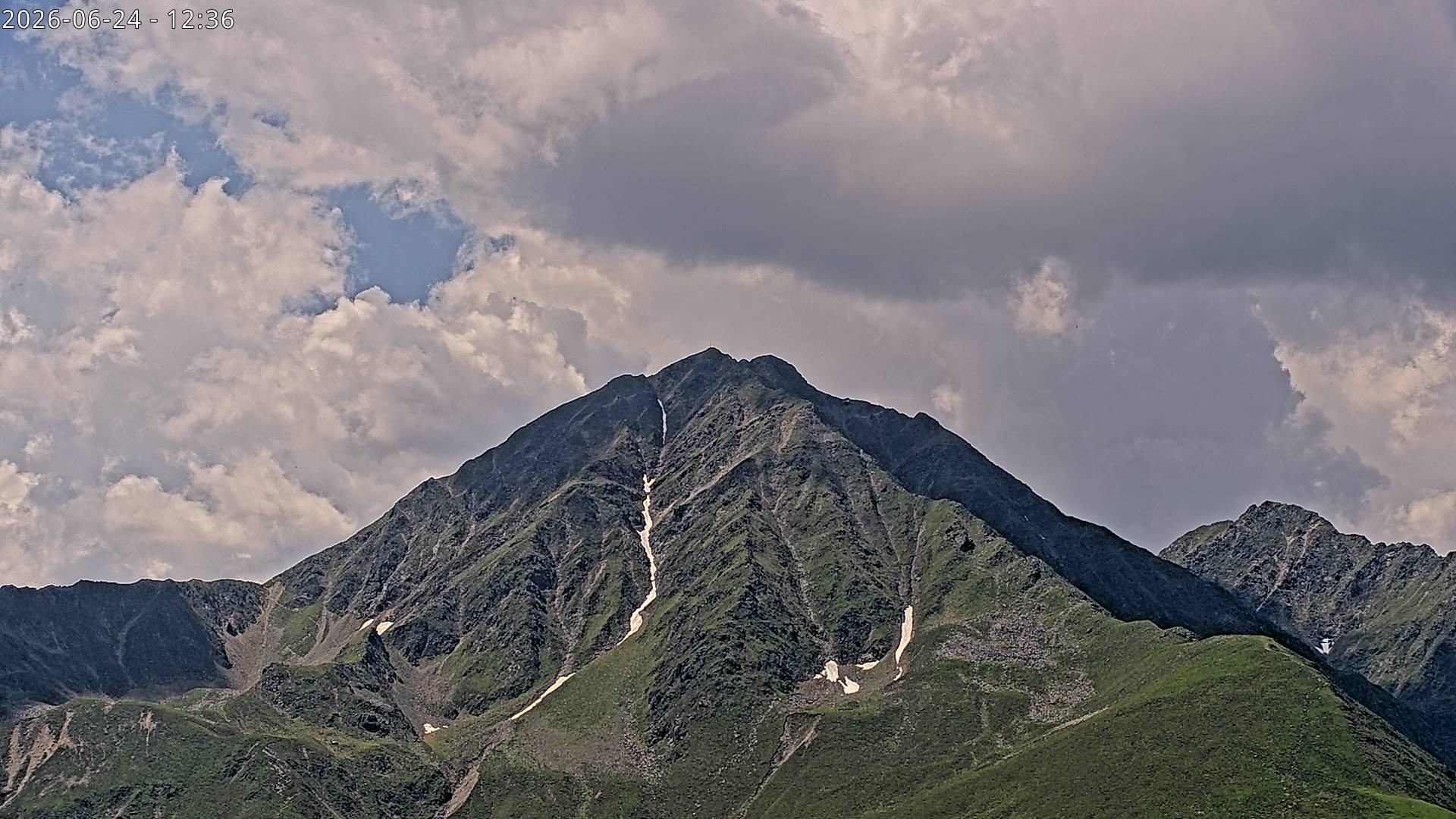 Archiv Foto Webcam Sicht auf Rosskogel in Oberperfuss, Tirol