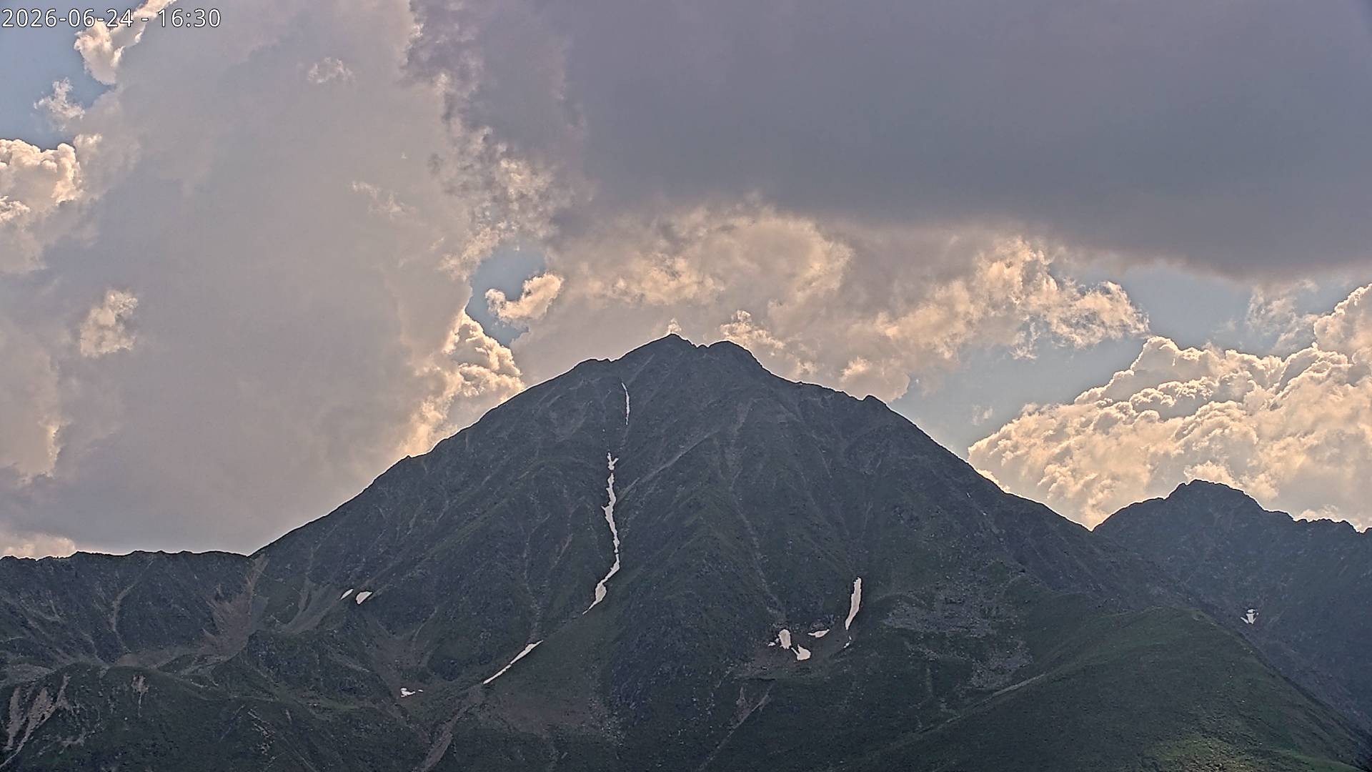 Archiv Foto Webcam Sicht auf Rosskogel in Oberperfuss, Tirol