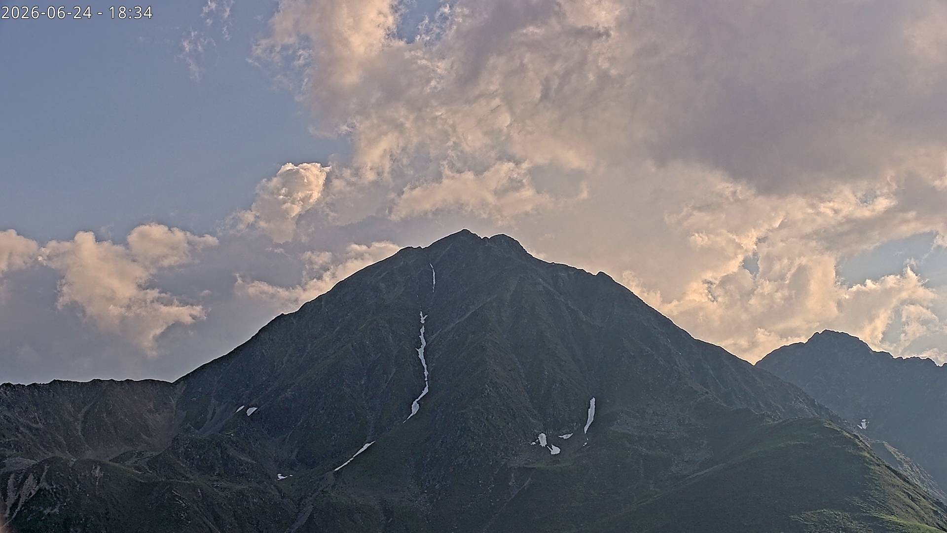 Archiv Foto Webcam Sicht auf Rosskogel in Oberperfuss, Tirol