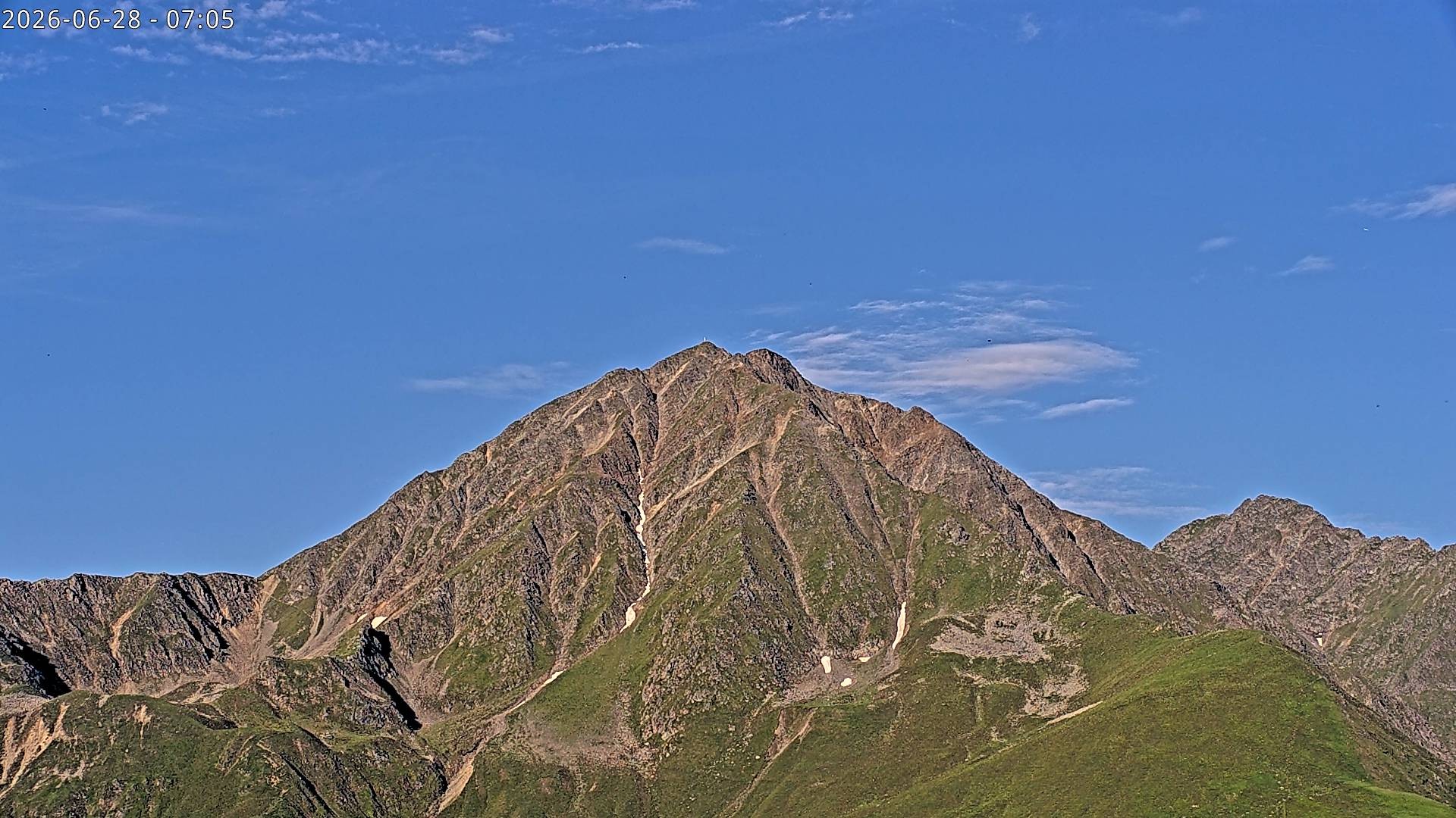 Archiv Foto Webcam Sicht auf Rosskogel in Oberperfuss, Tirol