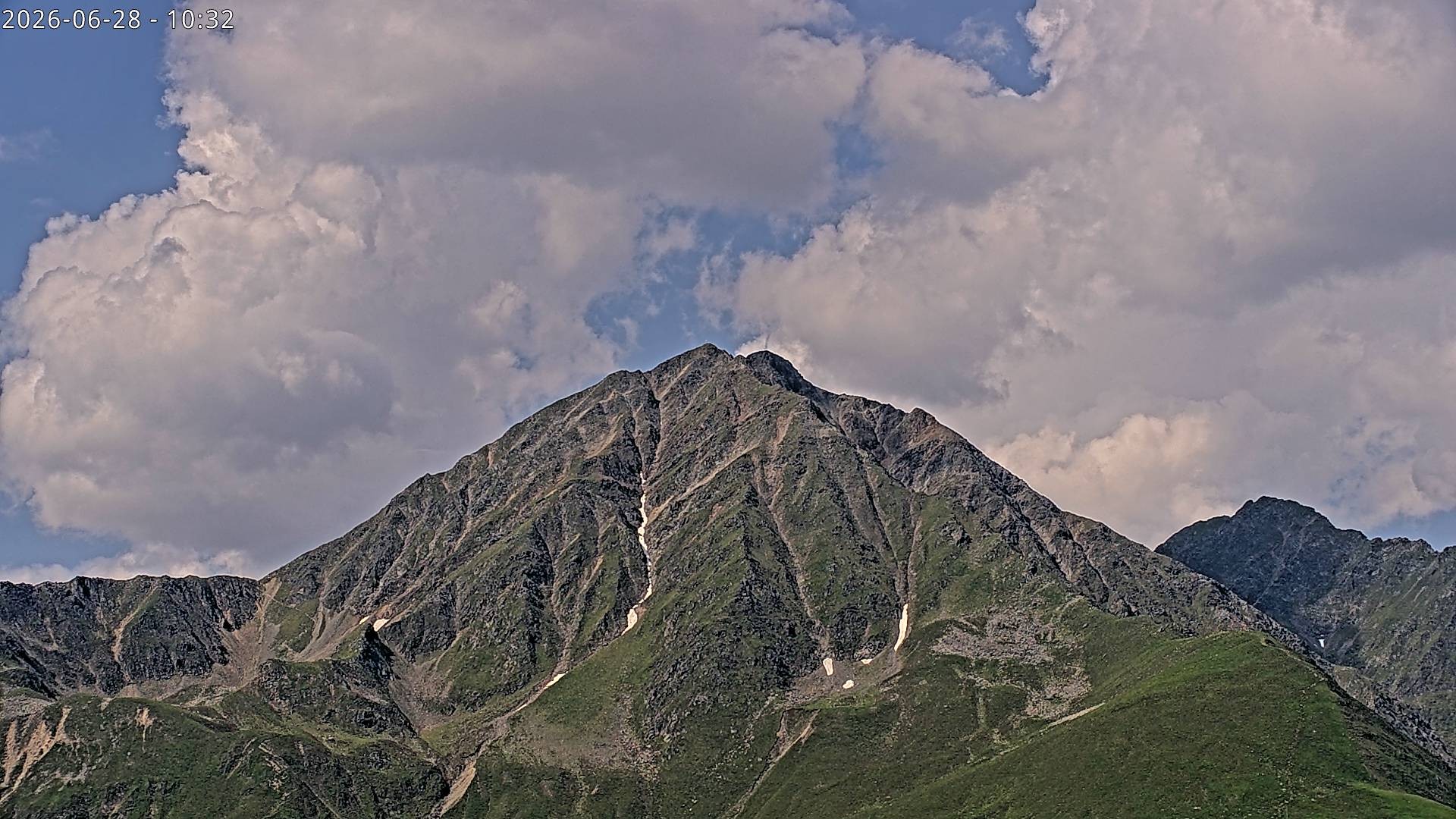 Archiv Foto Webcam Sicht auf Rosskogel in Oberperfuss, Tirol