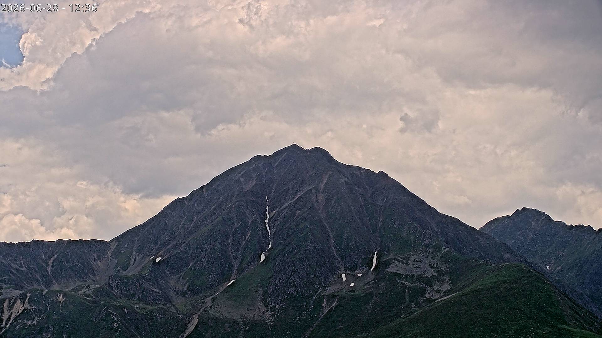 Archiv Foto Webcam Sicht auf Rosskogel in Oberperfuss, Tirol
