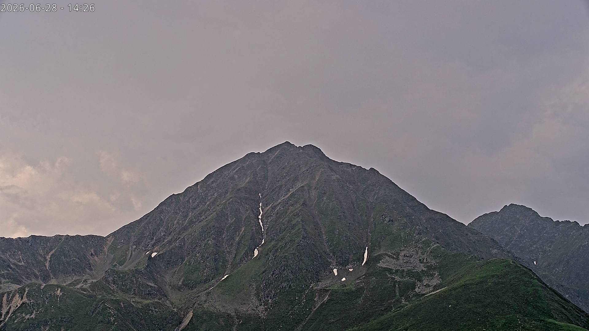 Archiv Foto Webcam Sicht auf Rosskogel in Oberperfuss, Tirol