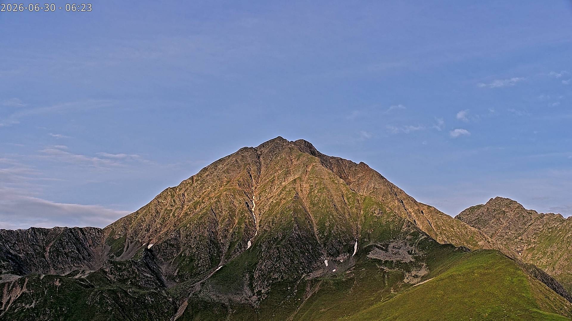 Archiv Foto Webcam Sicht auf Rosskogel in Oberperfuss, Tirol