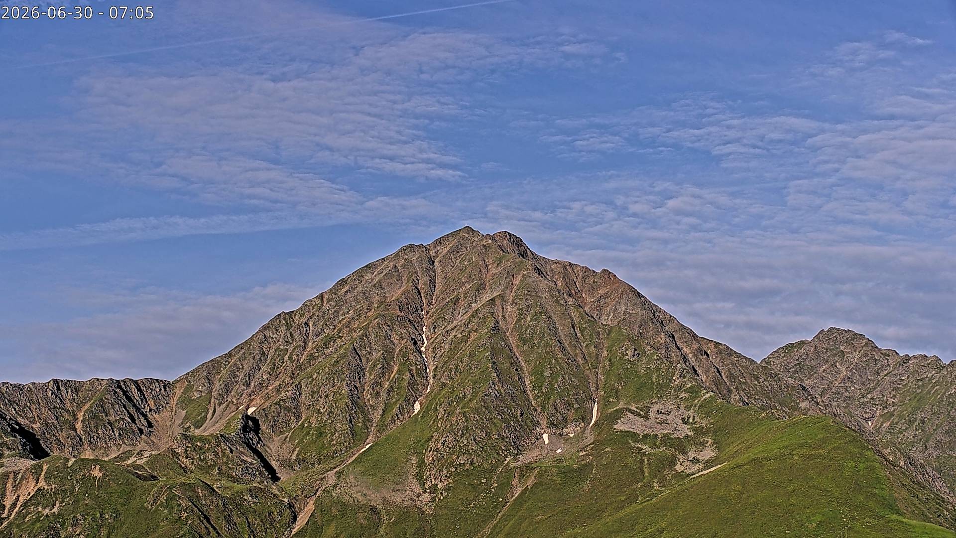 Archiv Foto Webcam Sicht auf Rosskogel in Oberperfuss, Tirol
