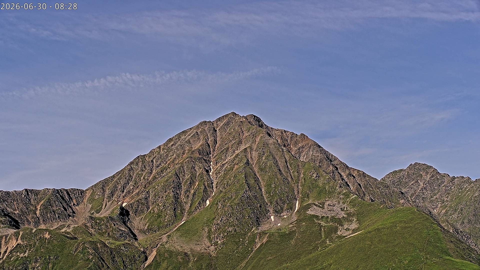 Archiv Foto Webcam Sicht auf Rosskogel in Oberperfuss, Tirol