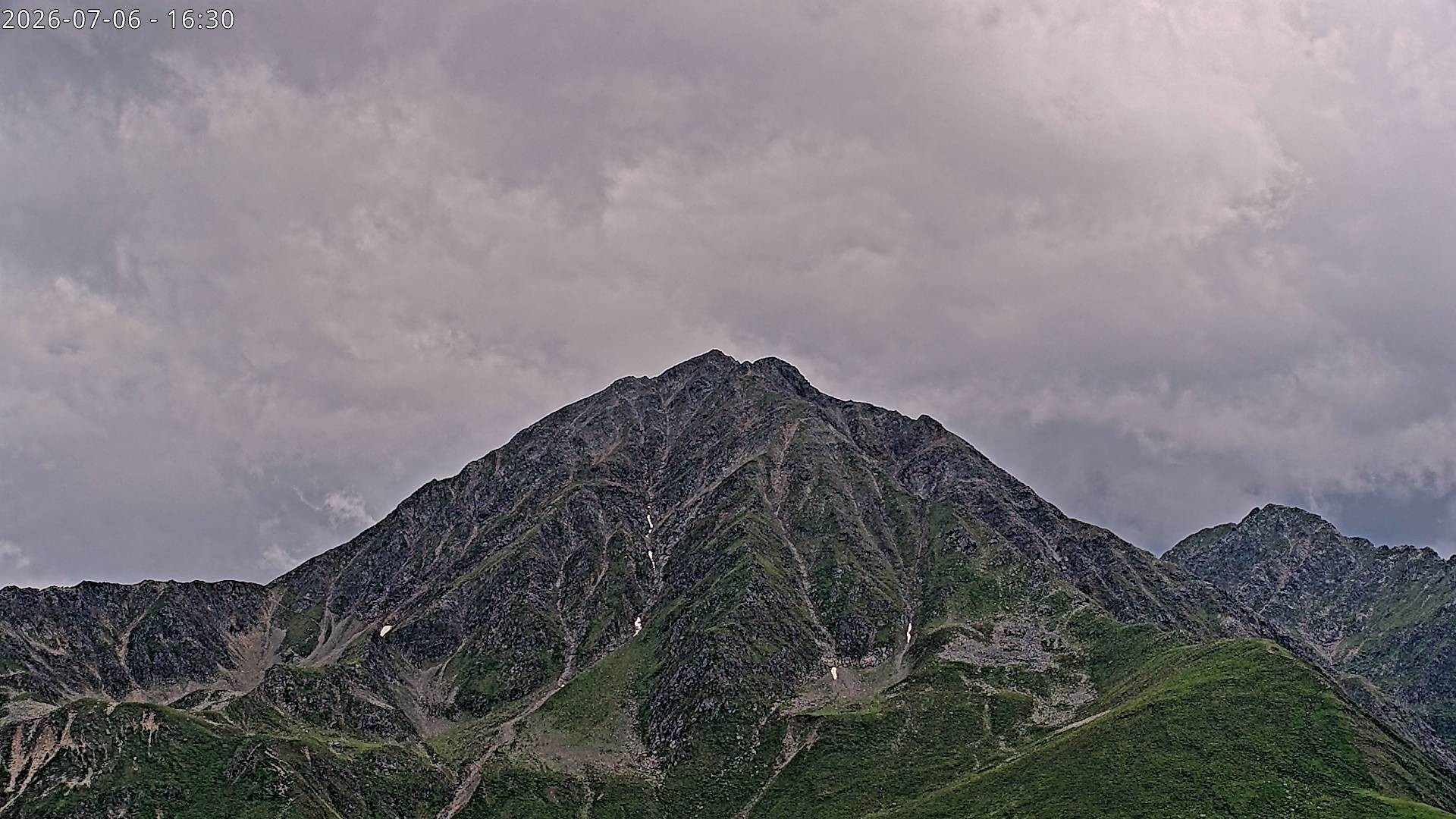 Archiv Foto Webcam Sicht auf Rosskogel in Oberperfuss, Tirol