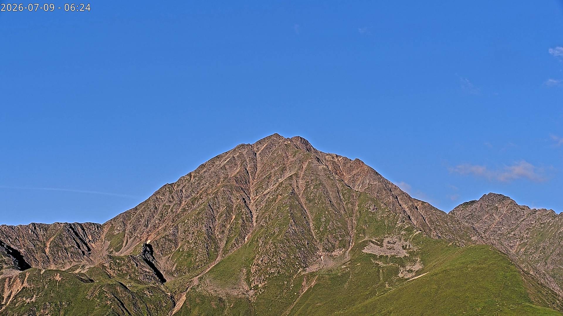 Archiv Foto Webcam Sicht auf Rosskogel in Oberperfuss, Tirol