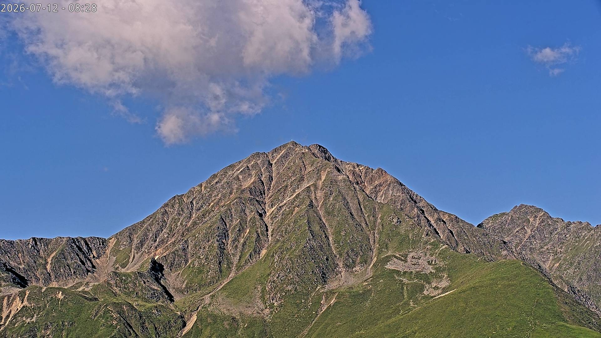 Archived image Webcam View towards Rosskogel, Oberperfuss (Tyrol)