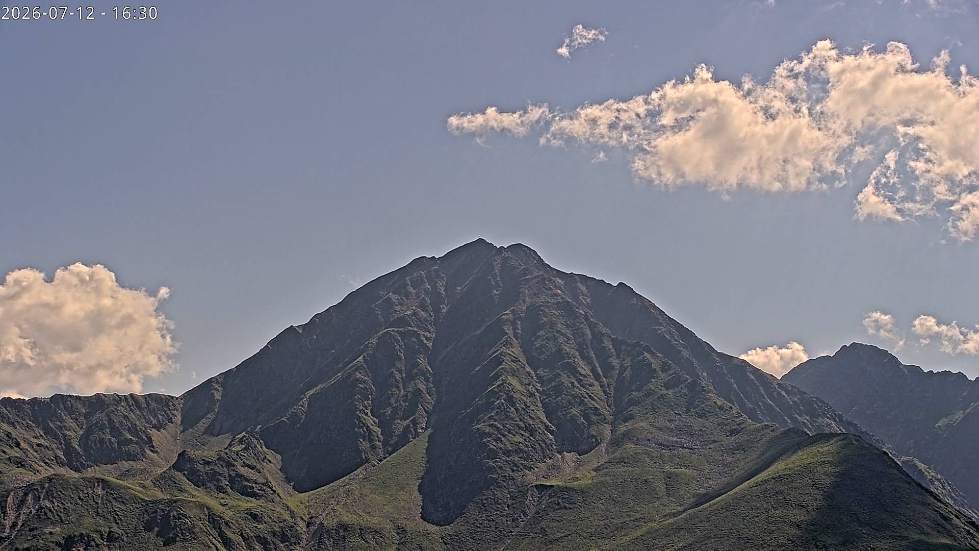Archiv Foto Webcam Sicht auf Rosskogel in Oberperfuss, Tirol