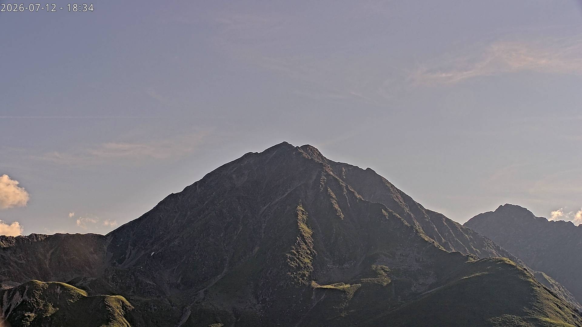 Archiv Foto Webcam Sicht auf Rosskogel in Oberperfuss, Tirol