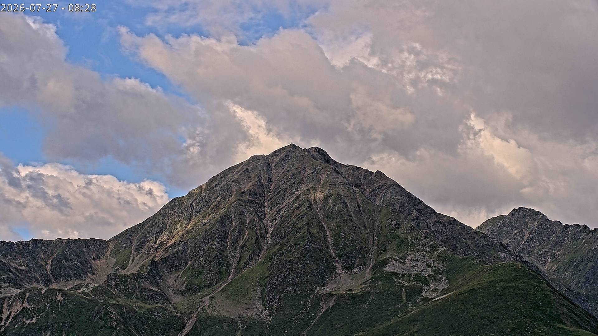 Archiv Foto Webcam Sicht auf Rosskogel in Oberperfuss, Tirol
