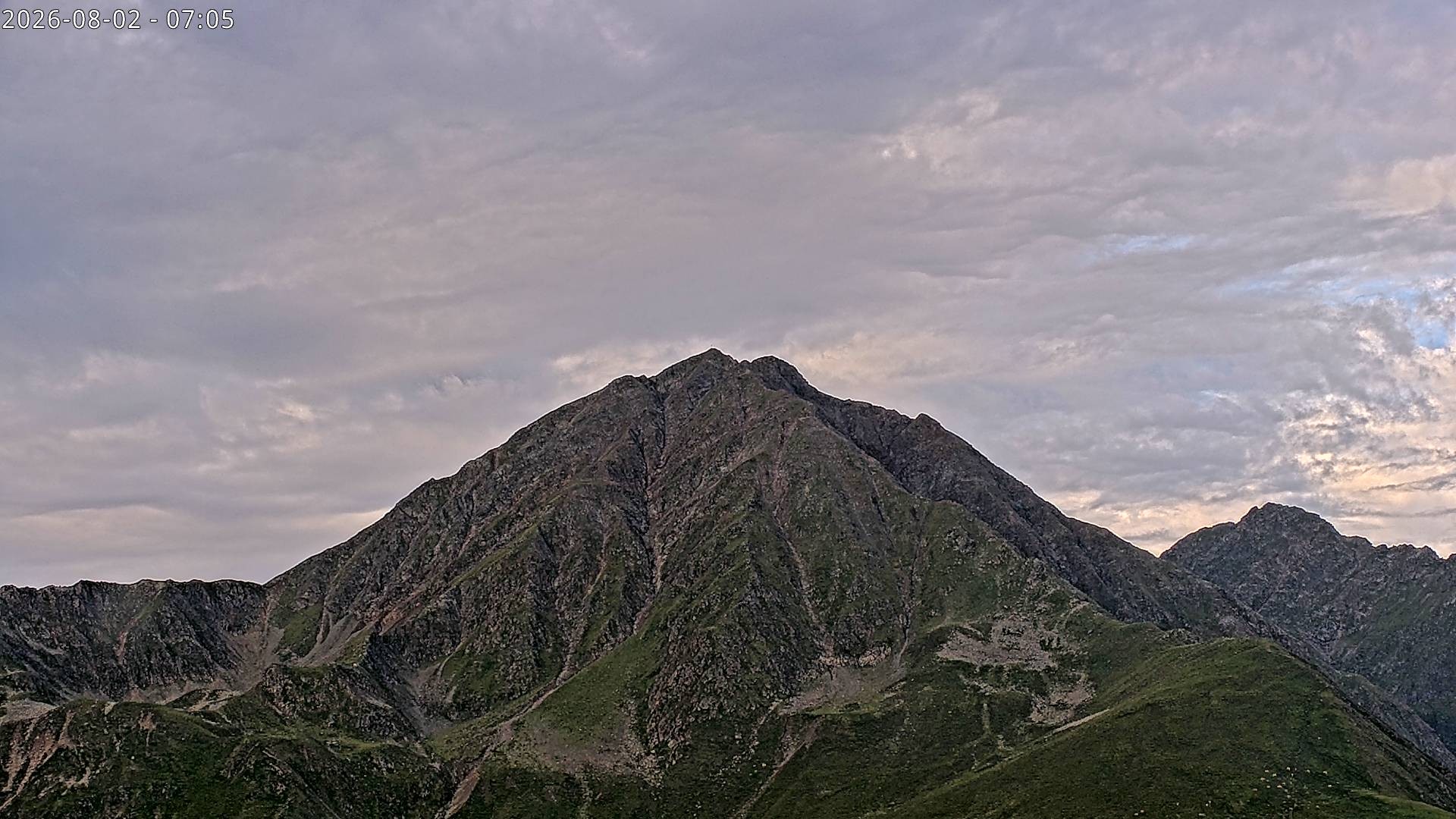 Archiv Foto Webcam Sicht auf Rosskogel in Oberperfuss, Tirol
