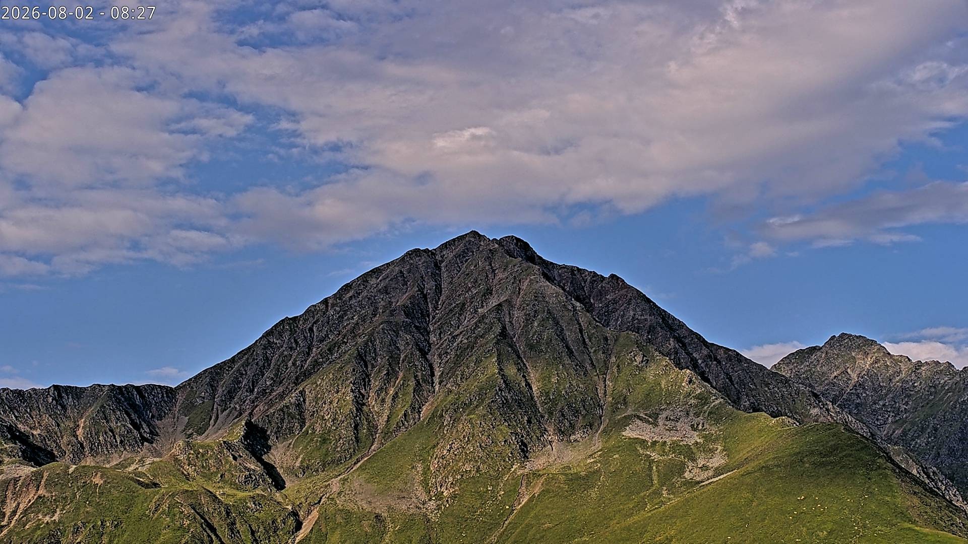 Archiv Foto Webcam Sicht auf Rosskogel in Oberperfuss, Tirol