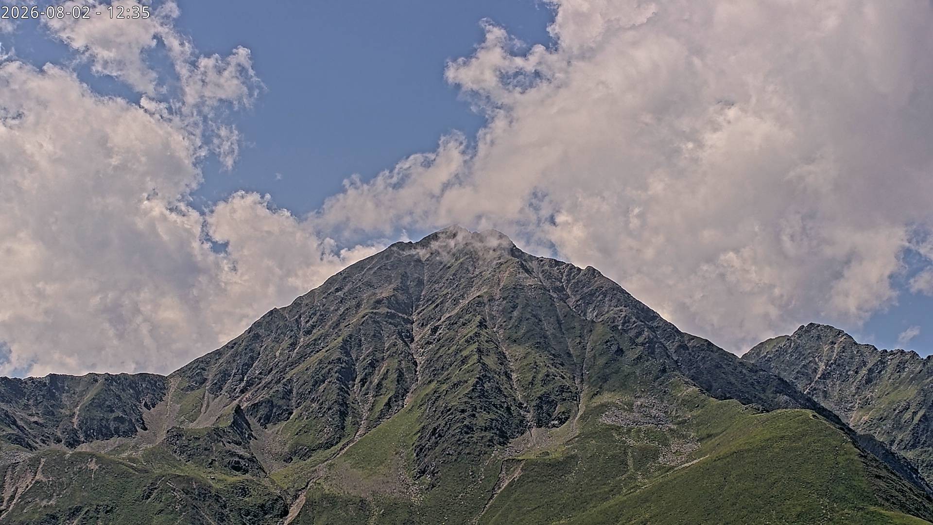 Archiv Foto Webcam Sicht auf Rosskogel in Oberperfuss, Tirol