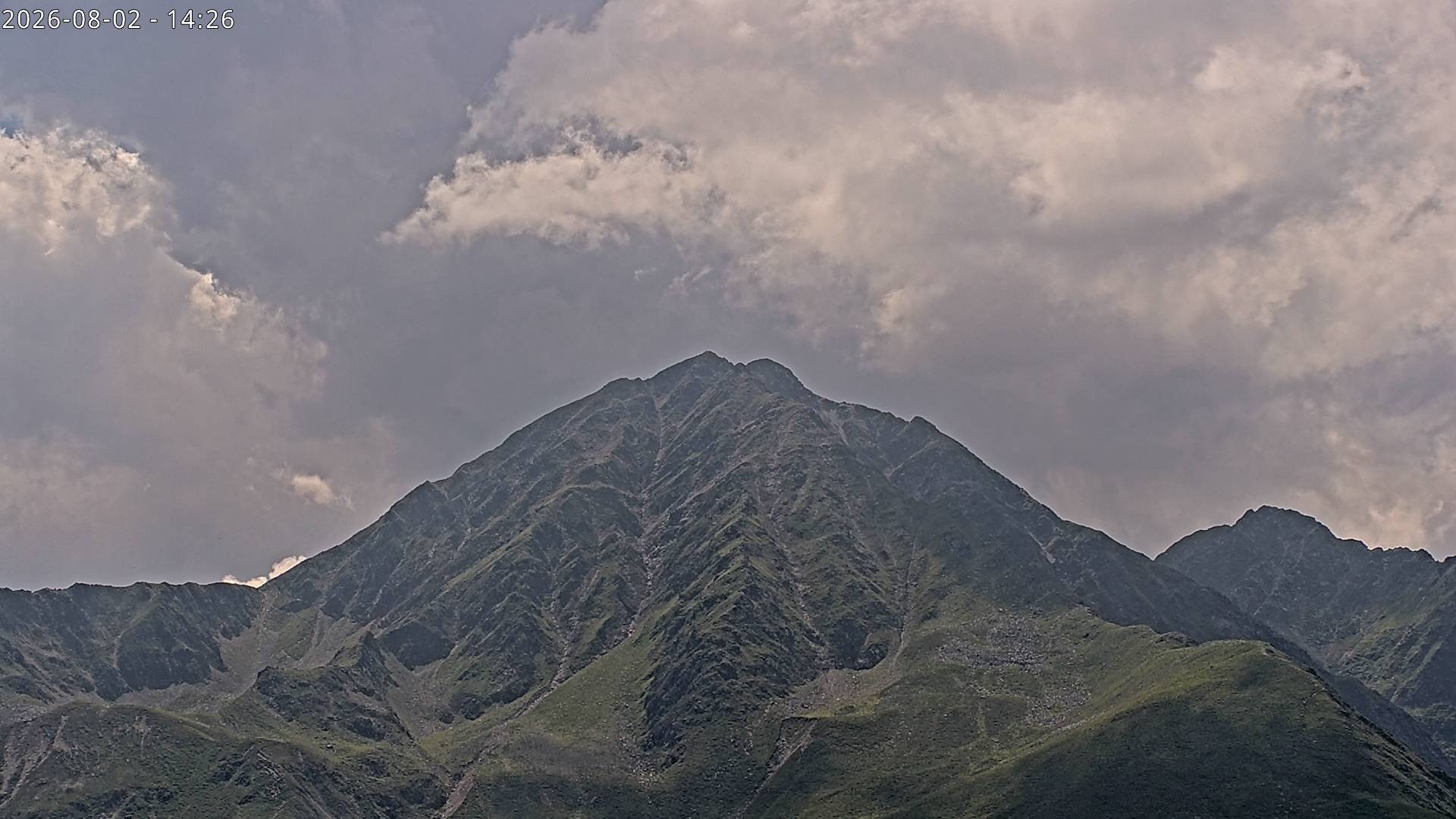 Archiv Foto Webcam Sicht auf Rosskogel in Oberperfuss, Tirol