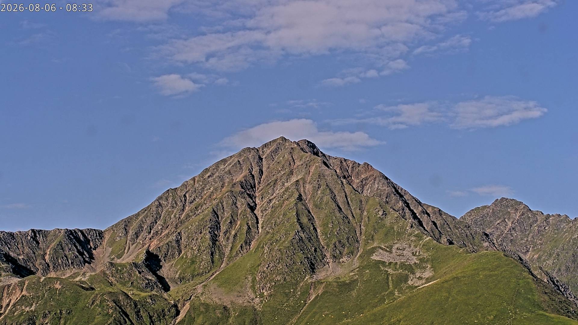 Archiv Foto Webcam Sicht auf Rosskogel in Oberperfuss, Tirol