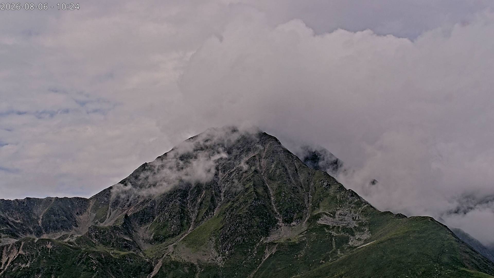 Archiv Foto Webcam Sicht auf Rosskogel in Oberperfuss, Tirol