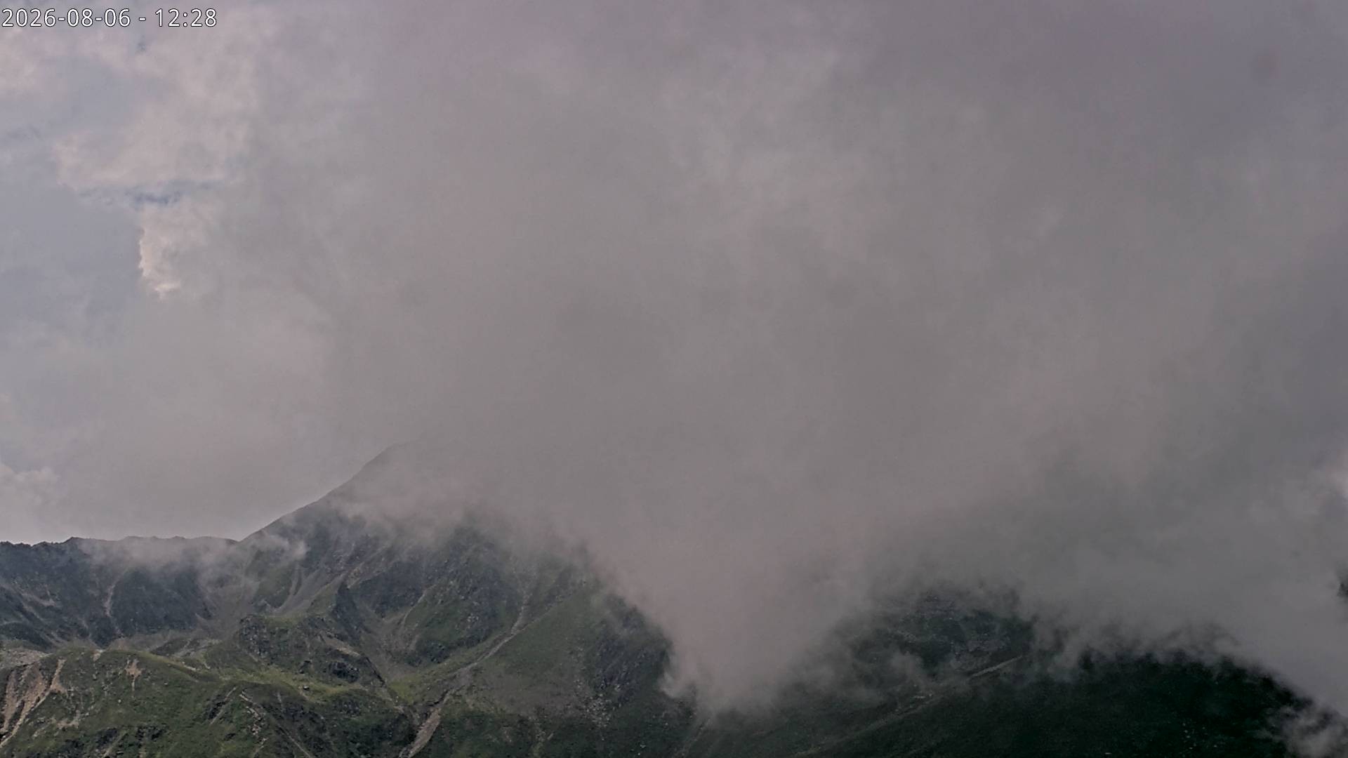 Archiv Foto Webcam Sicht auf Rosskogel in Oberperfuss, Tirol