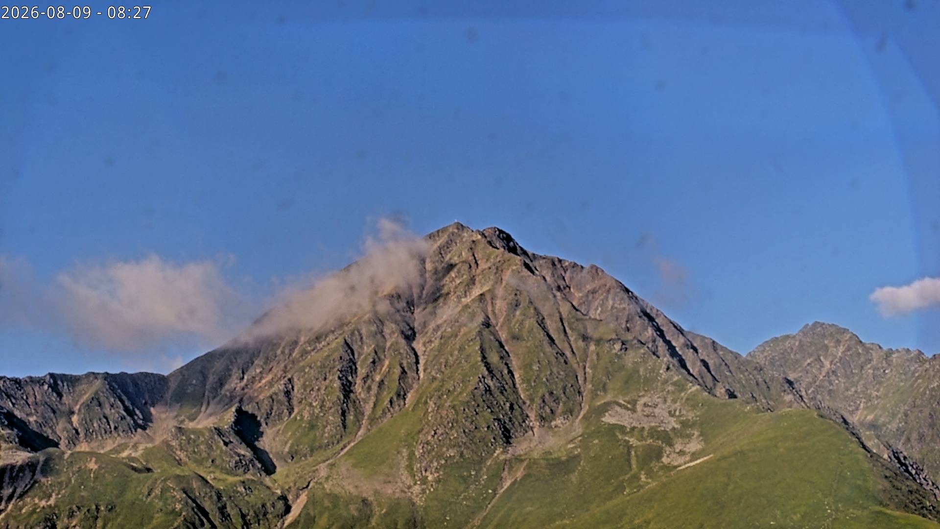 Archiv Foto Webcam Sicht auf Rosskogel in Oberperfuss, Tirol