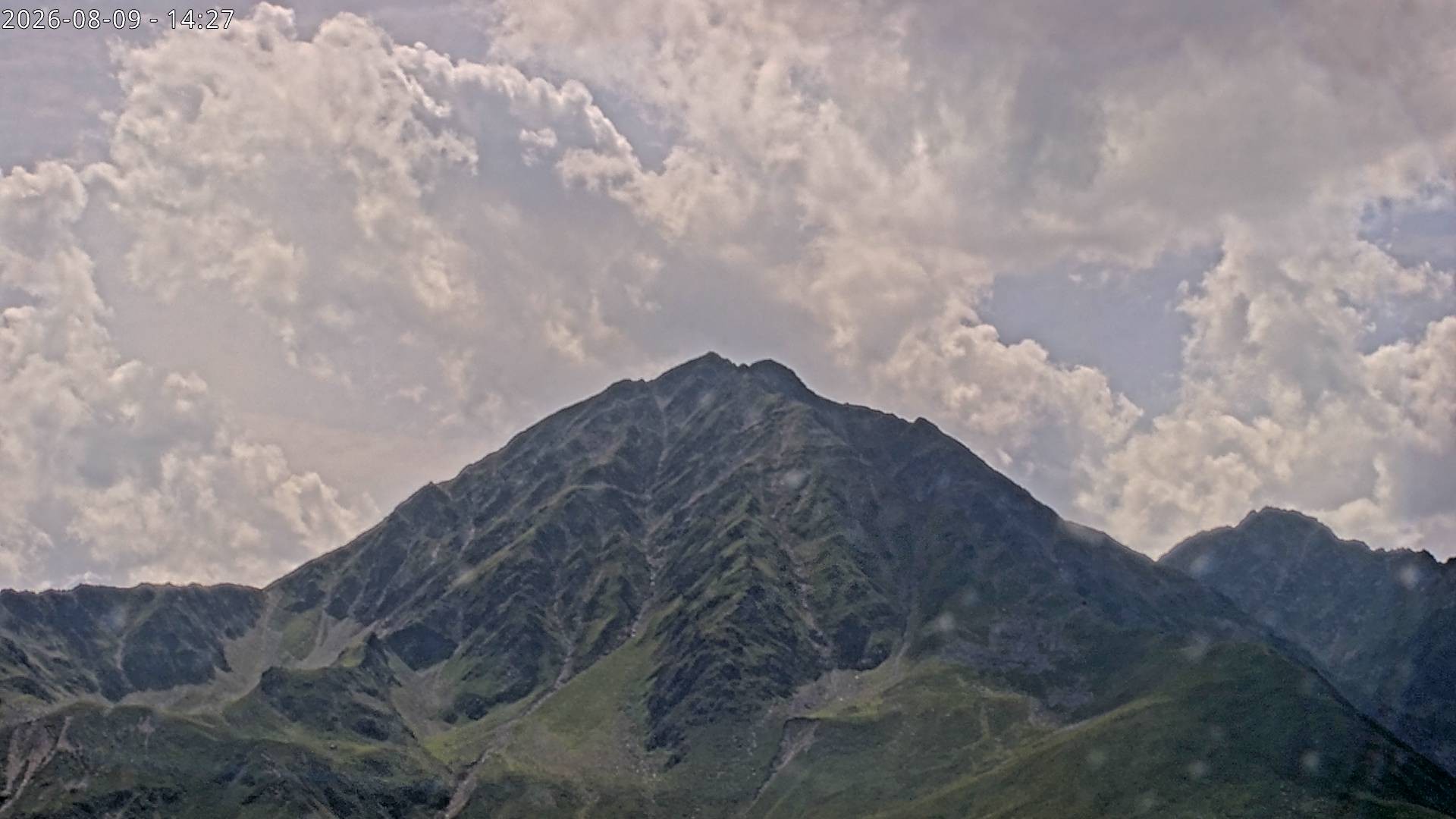 Archiv Foto Webcam Sicht auf Rosskogel in Oberperfuss, Tirol
