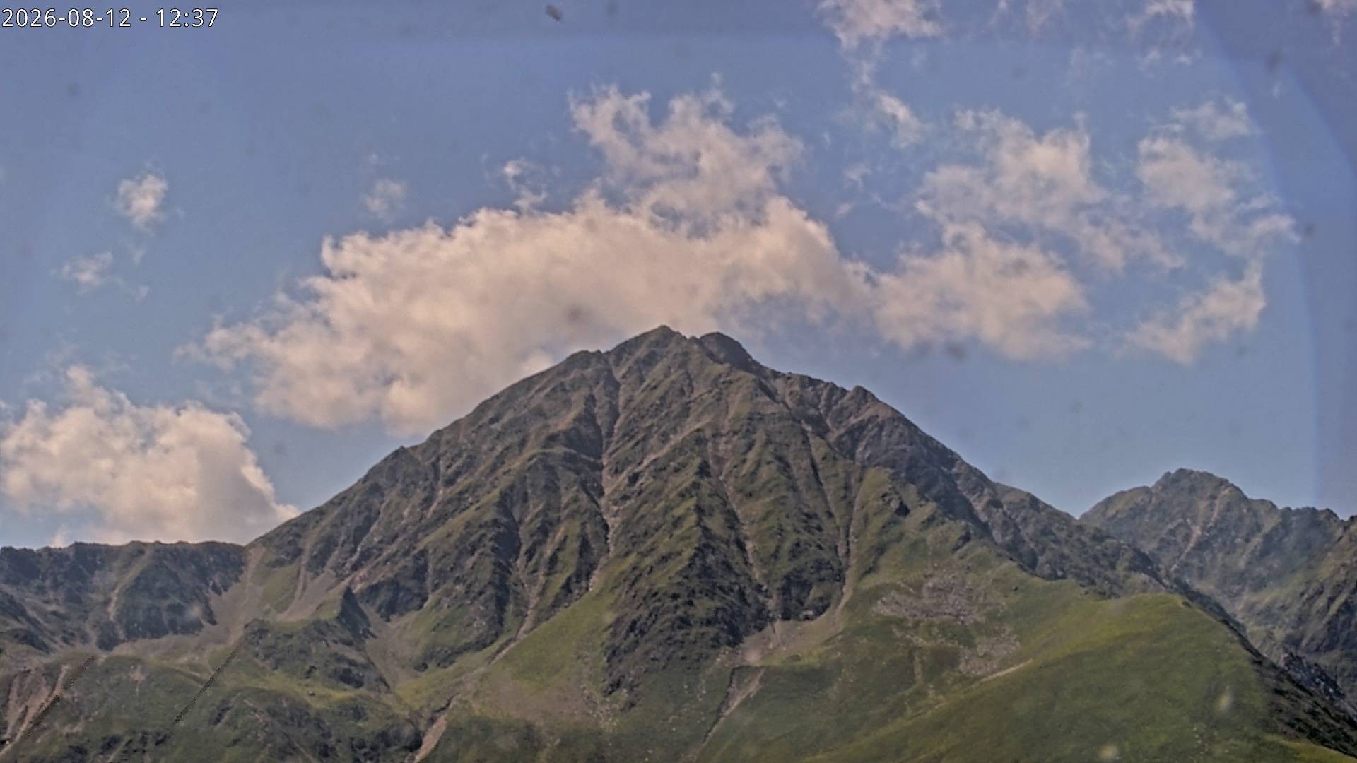 Archiv Foto Webcam Sicht auf Rosskogel in Oberperfuss, Tirol