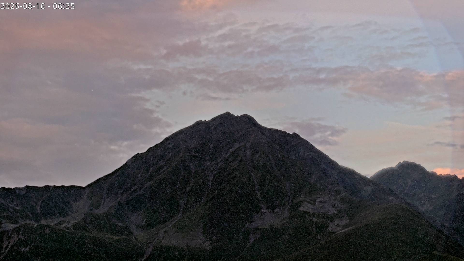 Archiv Foto Webcam Sicht auf Rosskogel in Oberperfuss, Tirol