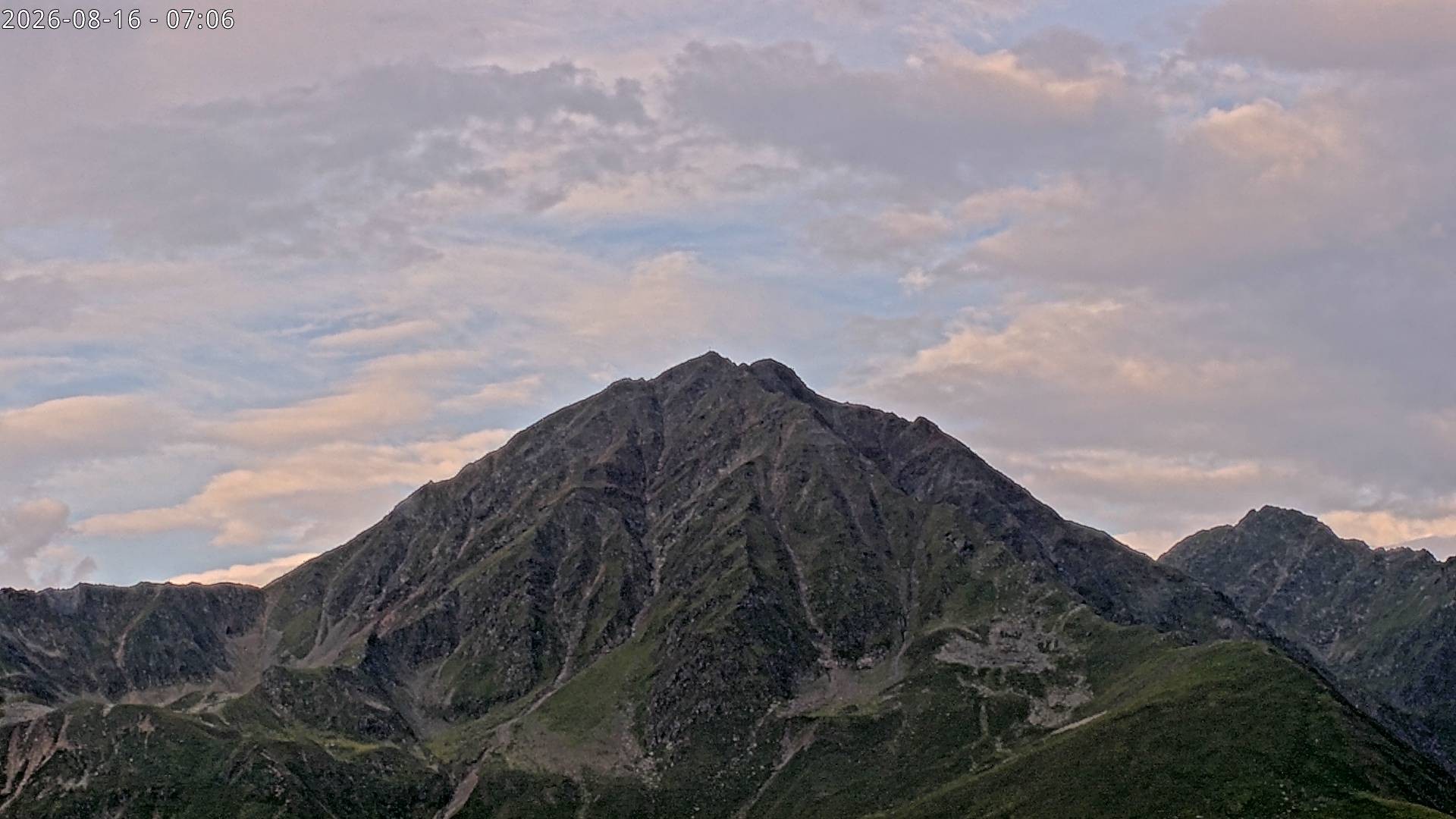Archiv Foto Webcam Sicht auf Rosskogel in Oberperfuss, Tirol
