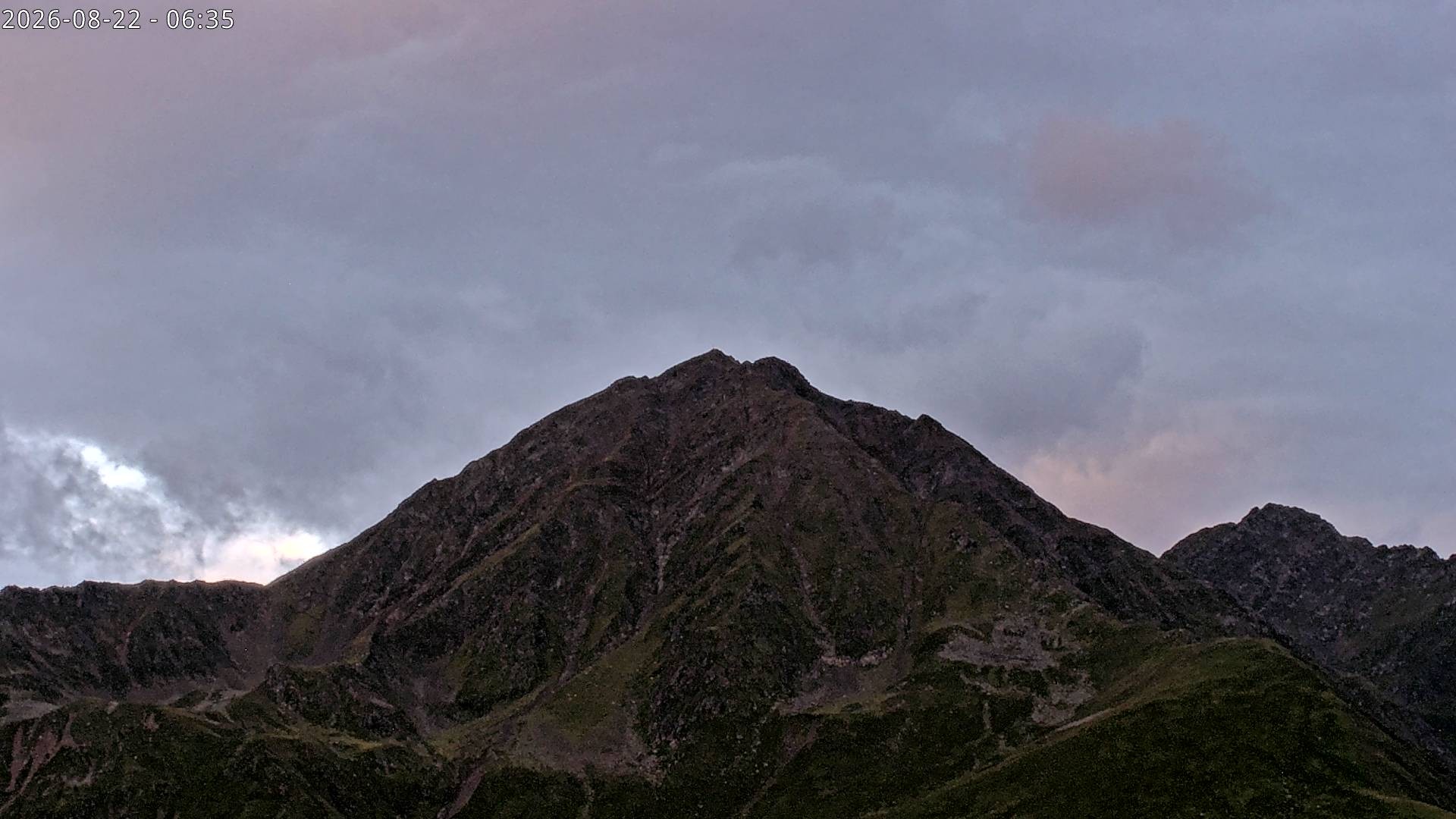 Archiv Foto Webcam Sicht auf Rosskogel in Oberperfuss, Tirol