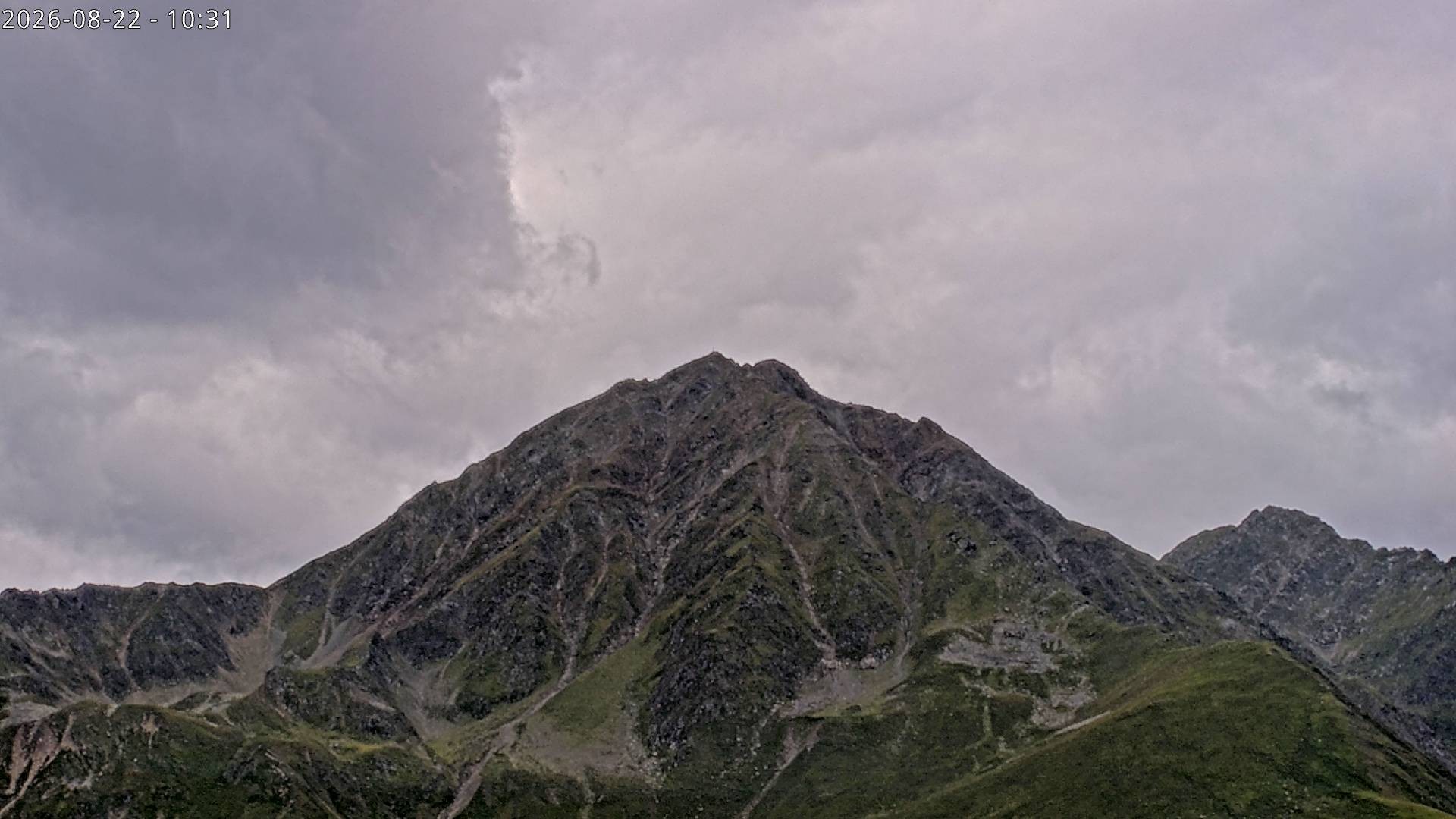 Archiv Foto Webcam Sicht auf Rosskogel in Oberperfuss, Tirol