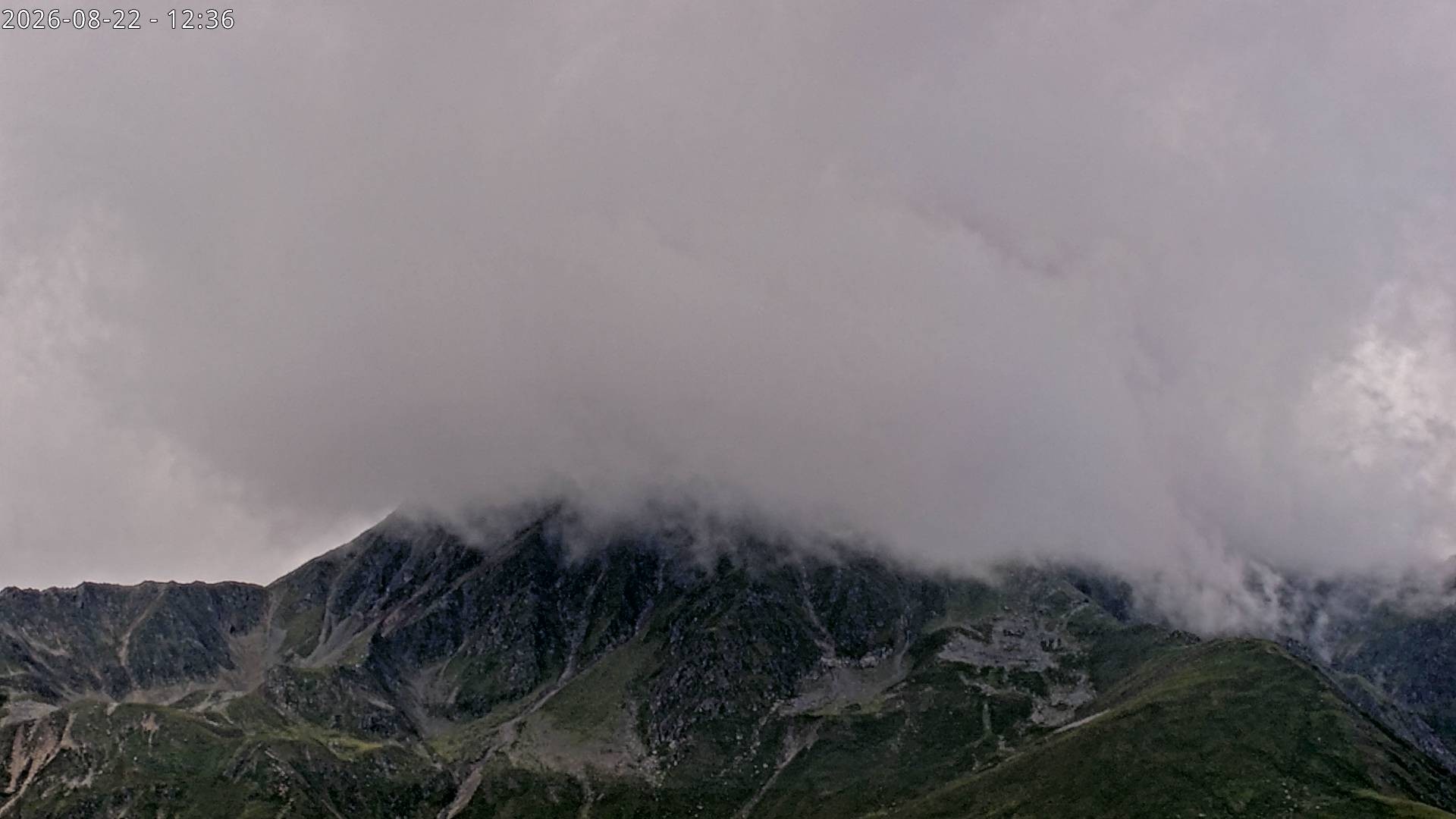 Archiv Foto Webcam Sicht auf Rosskogel in Oberperfuss, Tirol