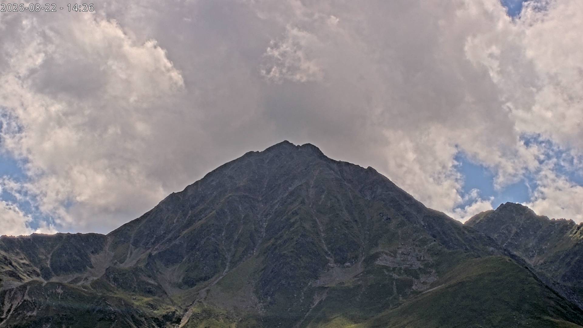 Archiv Foto Webcam Sicht auf Rosskogel in Oberperfuss, Tirol