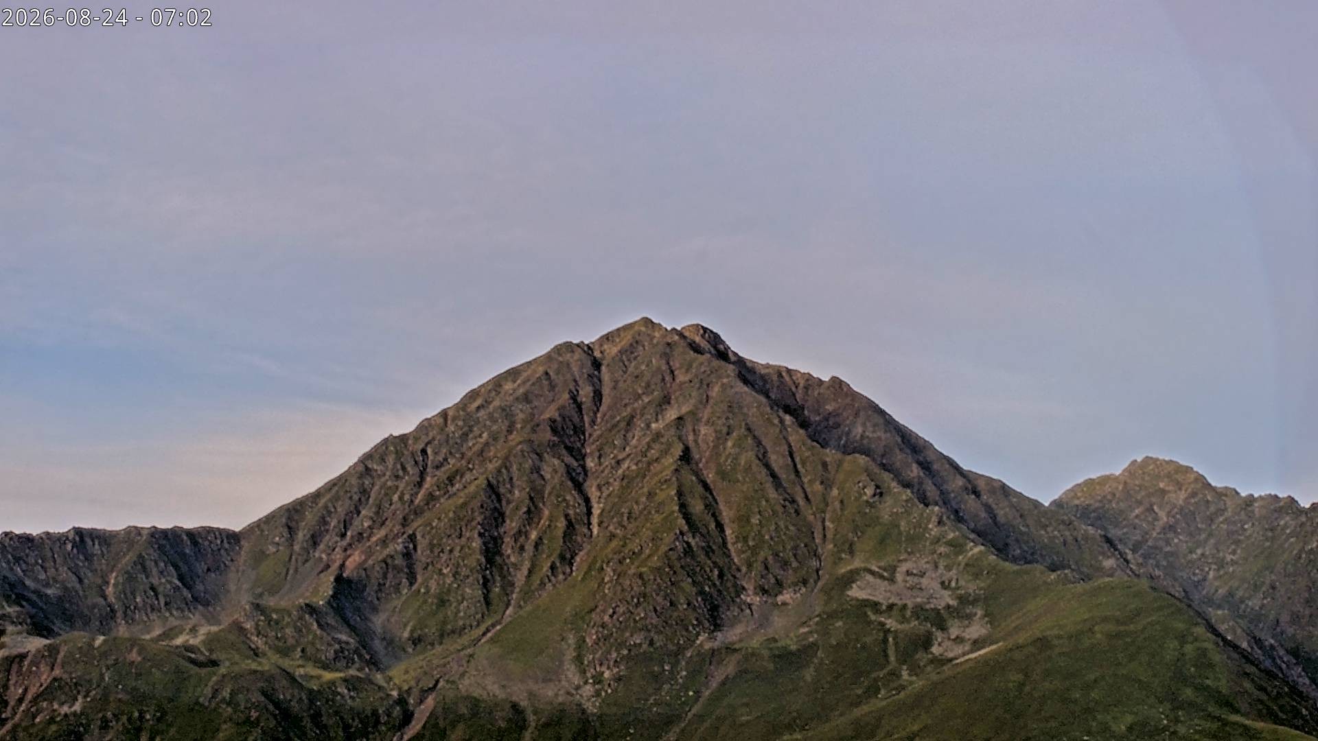 Archived image Webcam View towards Rosskogel, Oberperfuss (Tyrol)