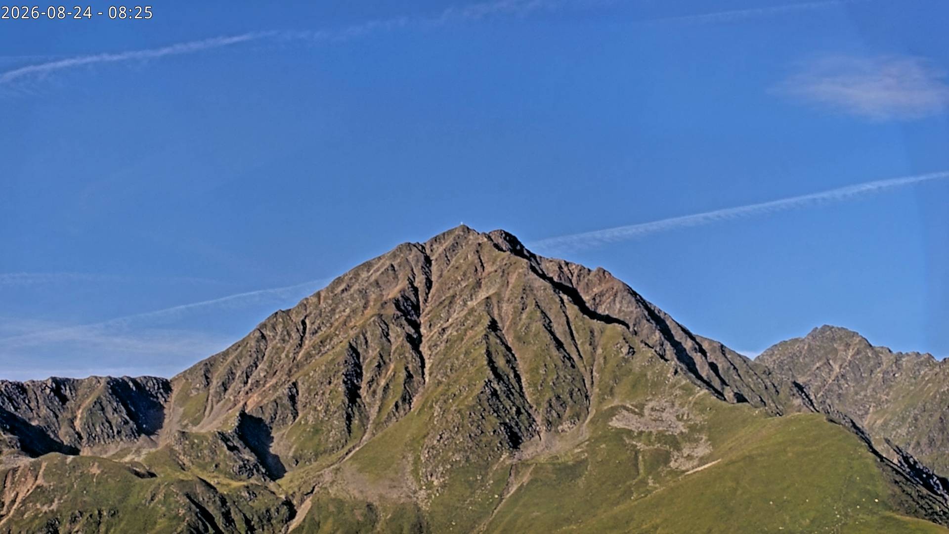 Archived image Webcam View towards Rosskogel, Oberperfuss (Tyrol)
