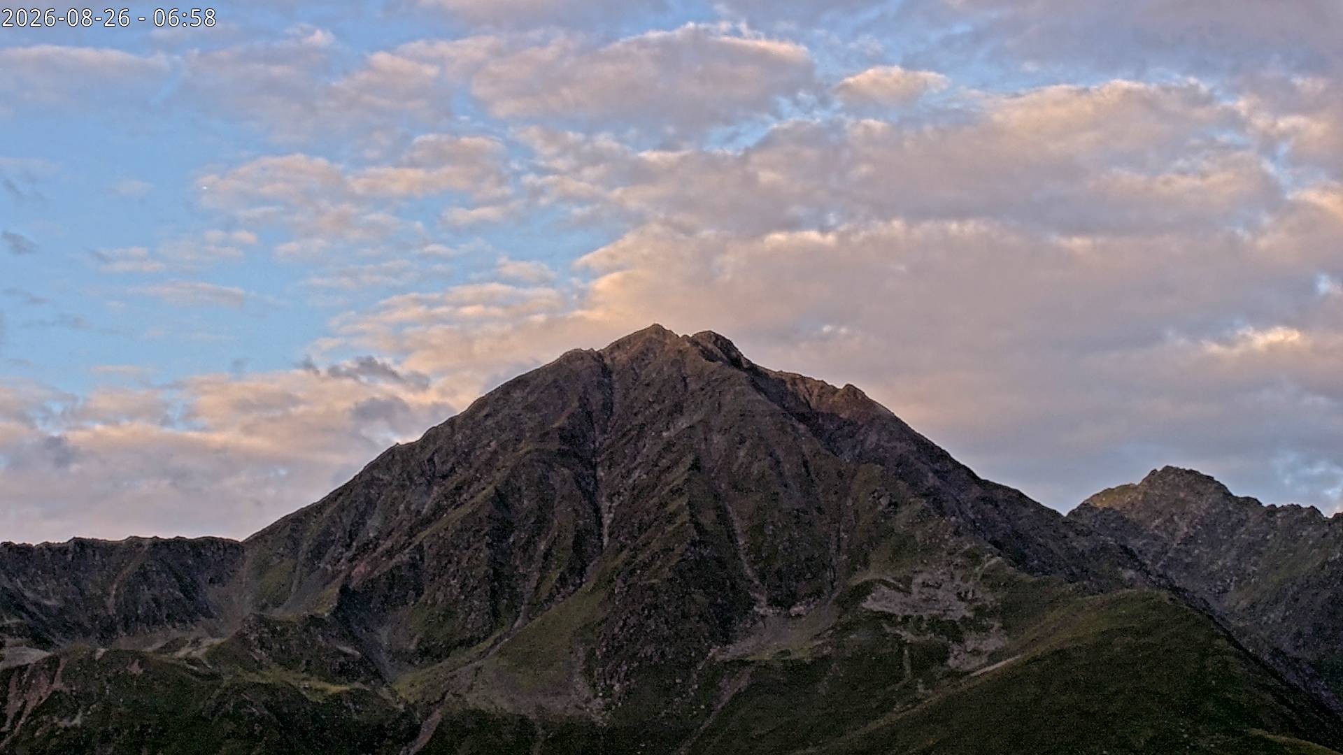 Archiv Foto Webcam Sicht auf Rosskogel in Oberperfuss, Tirol
