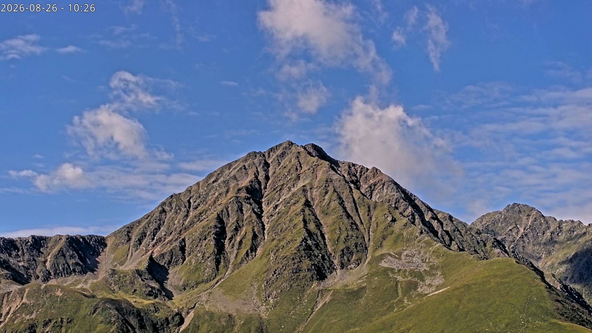 Archiv Foto Webcam Sicht auf Rosskogel in Oberperfuss, Tirol