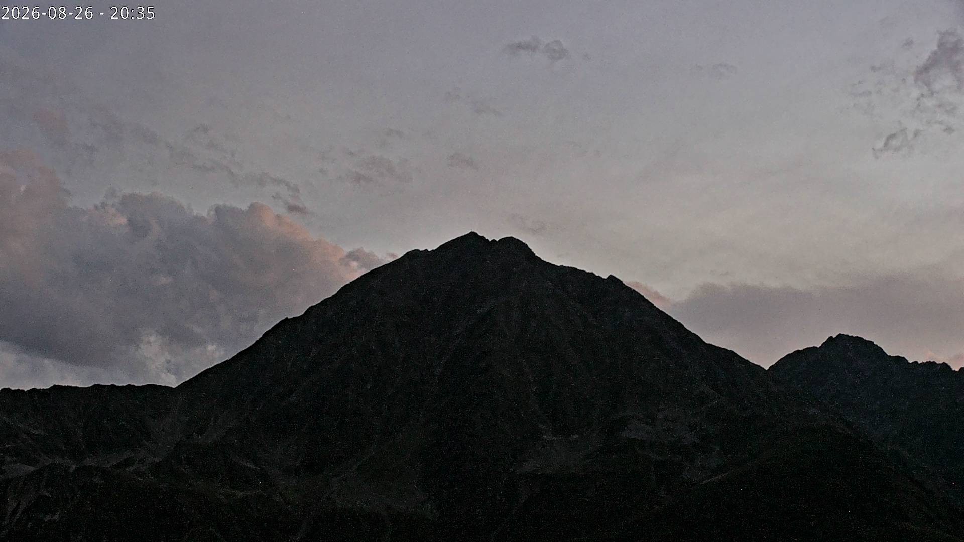 Archived image Webcam View towards Rosskogel, Oberperfuss (Tyrol)