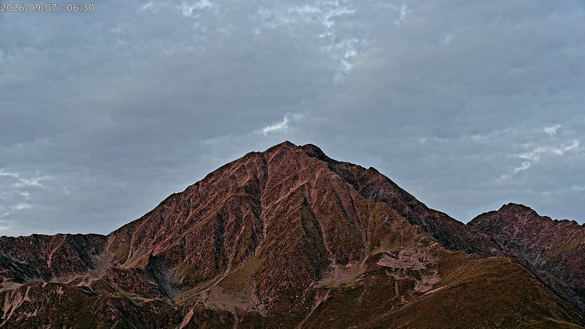Archiv Foto Webcam Sicht auf Rosskogel in Oberperfuss, Tirol