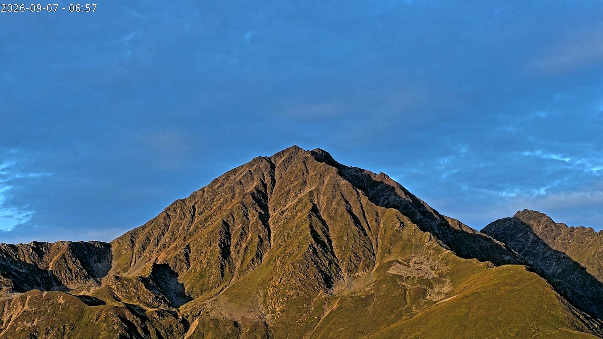Archiv Foto Webcam Sicht auf Rosskogel in Oberperfuss, Tirol