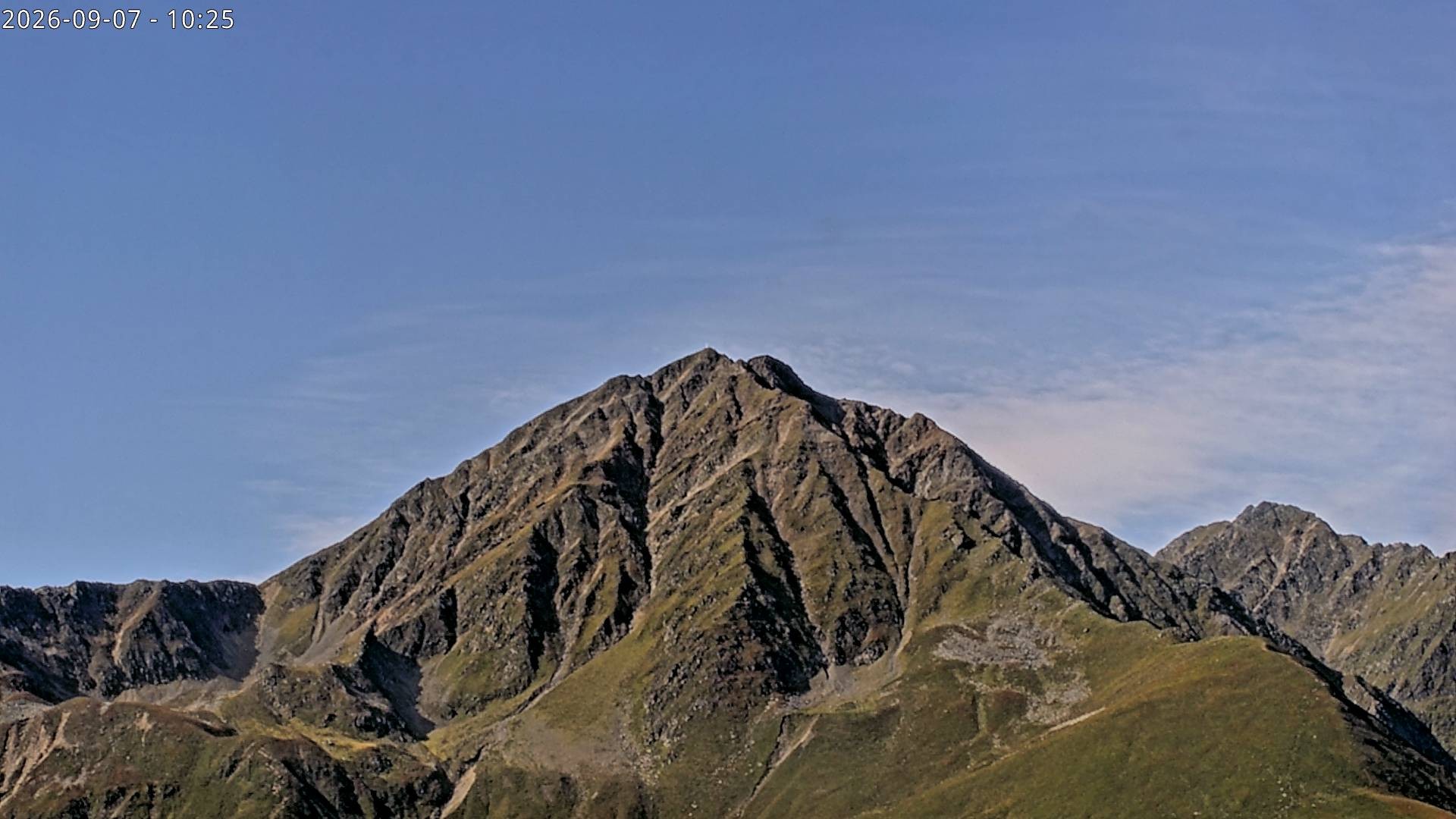 Archiv Foto Webcam Sicht auf Rosskogel in Oberperfuss, Tirol