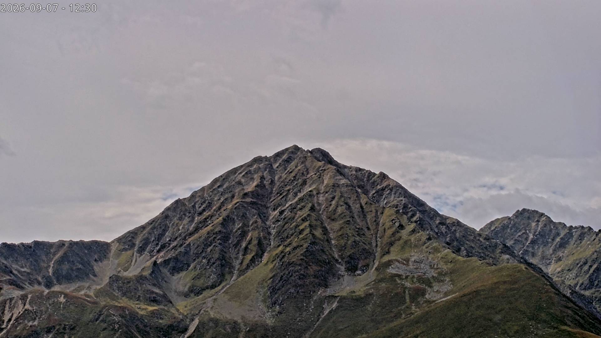 Archiv Foto Webcam Sicht auf Rosskogel in Oberperfuss, Tirol